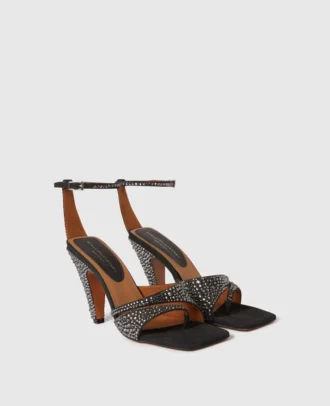 Escarpins à talons hauts Stella Spur Crystal Hotfix