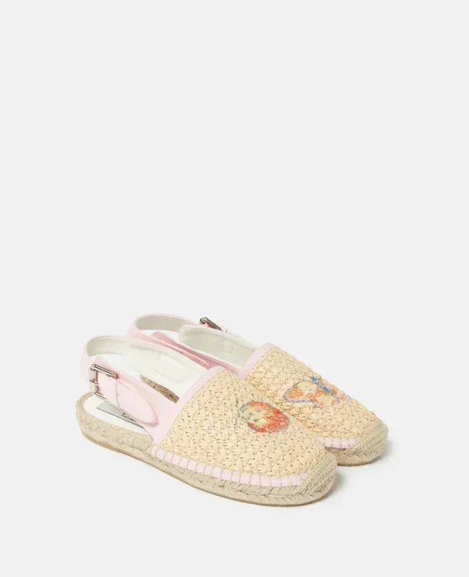 Espadrilles brodées de fleurs Espadrilles brodées de fleurs