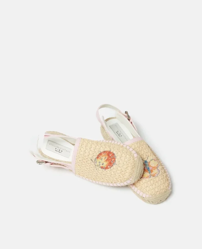 Espadrilles brodées de fleurs Espadrilles brodées de fleurs