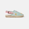 Espadrilles en toile brodées de cœurs Espadrilles en toile brodées de cœurs