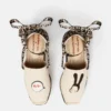 Espadrilles en toile brodées Gaia Little Black Bunny Espadrilles en toile brodées Gaia Little Black Bunny