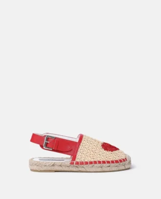 espadrilles heart raffia 1 330x406 - Espadrilles Heart Raffia