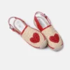 Espadrilles Heart Raffia Espadrilles Heart Raffia