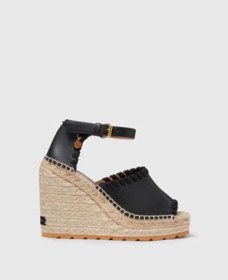 Espadrilles à talons compensés Gaia