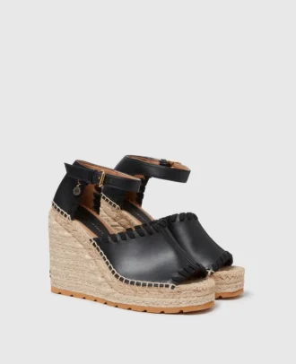 Espadrilles à talons compensés Gaia