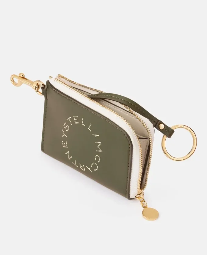 Exclusivité en ligne Porte-cartes à fermeture éclair avec logo