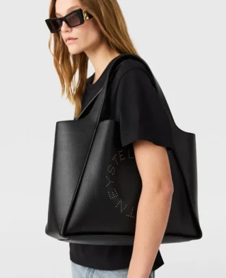 Grand sac cabas à clous avec logo