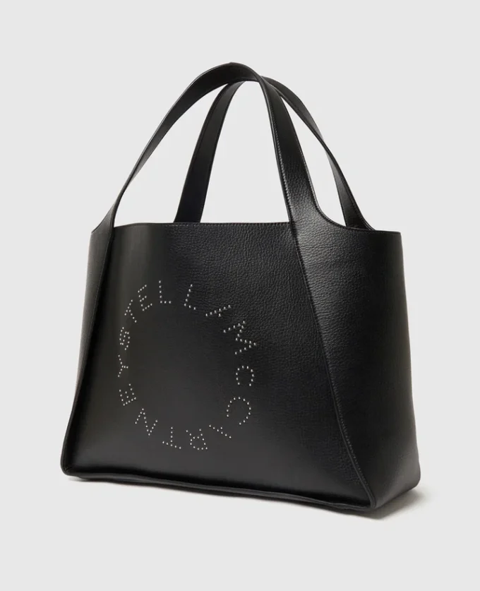 Grand sac cabas à clous avec logo Grand sac cabas à clous avec logo