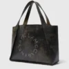 Grand sac fourre-tout vieilli avec logo Grand sac fourre-tout vieilli avec logo