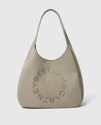 Grand sac hobo souple Logo