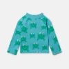 Haut de maillot de bain imprimé grenouille Haut de maillot de bain imprimé grenouille