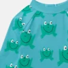 Haut de maillot de bain imprimé grenouille Haut de maillot de bain imprimé grenouille