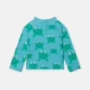 Haut de maillot de bain imprimé grenouille Haut de maillot de bain imprimé grenouille