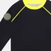 Haut de pyjama à bordures contrastées Haut de pyjama à bordures contrastées