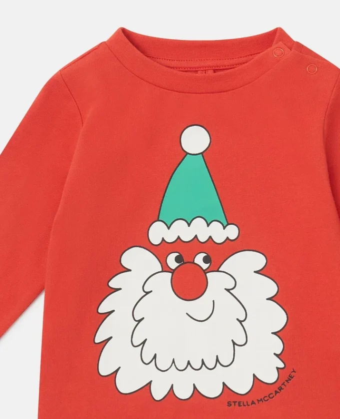 Haut à manches longues avec motif Santa Haut à manches longues avec motif Santa