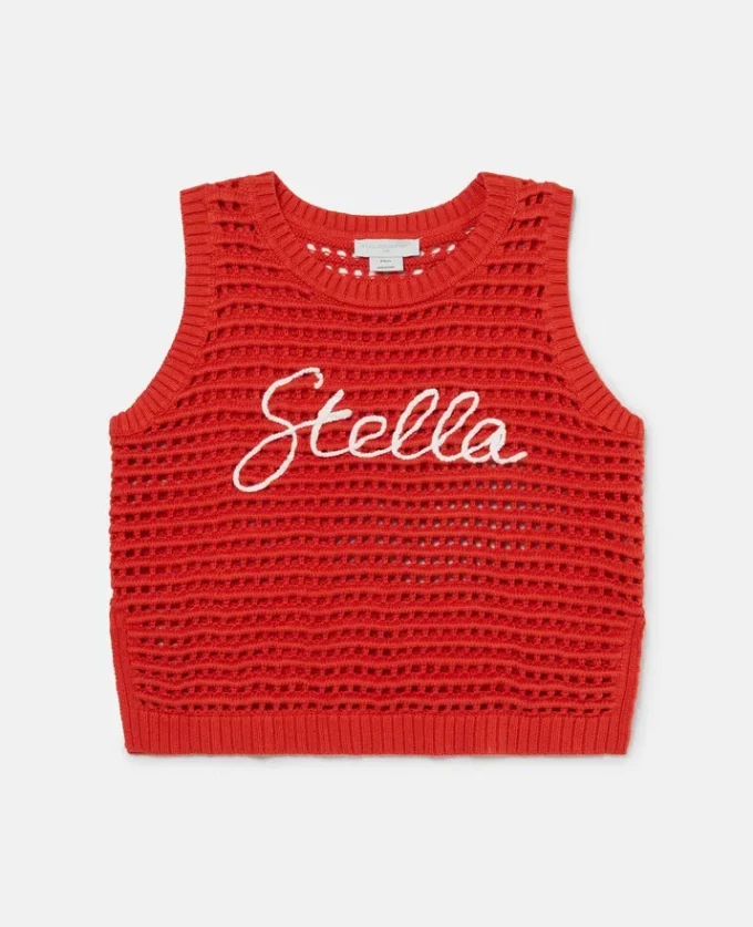 Haut sans manches brodé Stella Haut sans manches brodé Stella