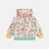 Imperméable à capuche à imprimé floral Imperméable à capuche à imprimé floral