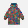 Imperméable à capuche imprimé tête de monstre Imperméable à capuche imprimé tête de monstre