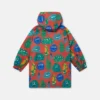 Imperméable à capuche imprimé tête de monstre Imperméable à capuche imprimé tête de monstre