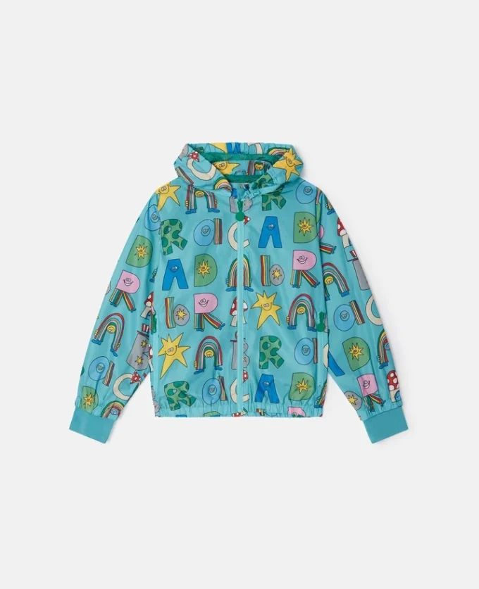 Imperméable à capuche Stella Woodland Lettering Imperméable à capuche Stella Woodland Lettering
