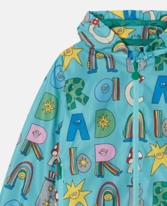 Imperméable à capuche Stella Woodland Lettering