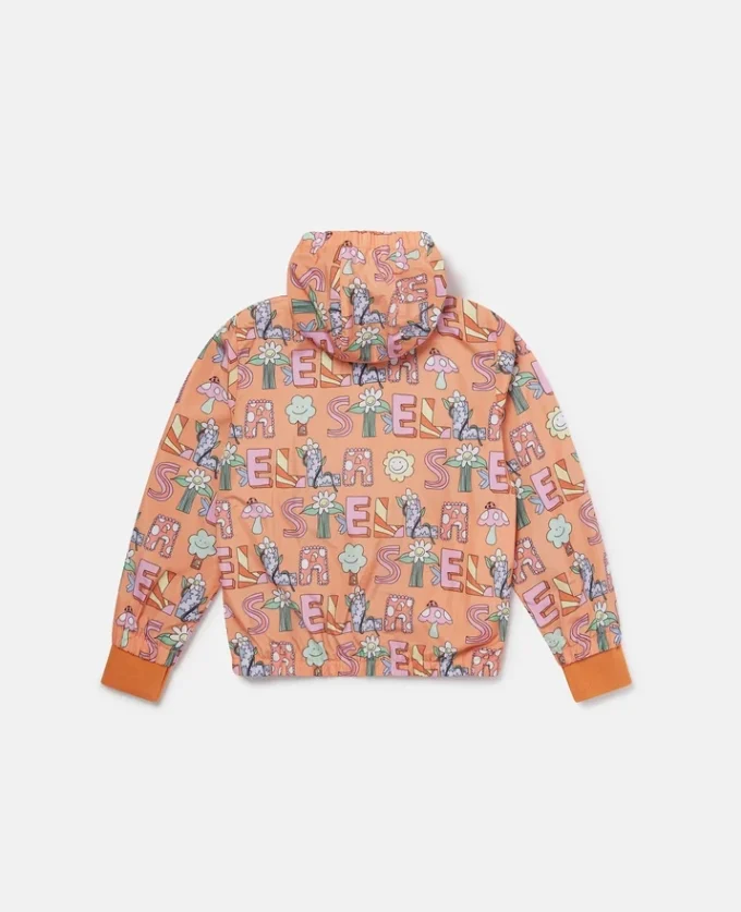Imperméable à capuche Stella Woodland Lettering Imperméable à capuche Stella Woodland Lettering