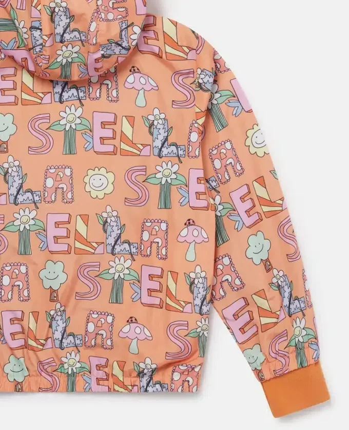 Imperméable à capuche Stella Woodland Lettering Imperméable à capuche Stella Woodland Lettering