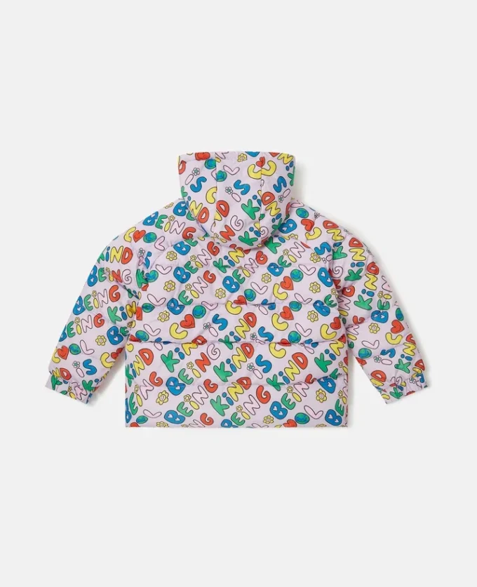 Imperméable Earth Friends avec imprimé texte Imperméable Earth Friends avec imprimé texte