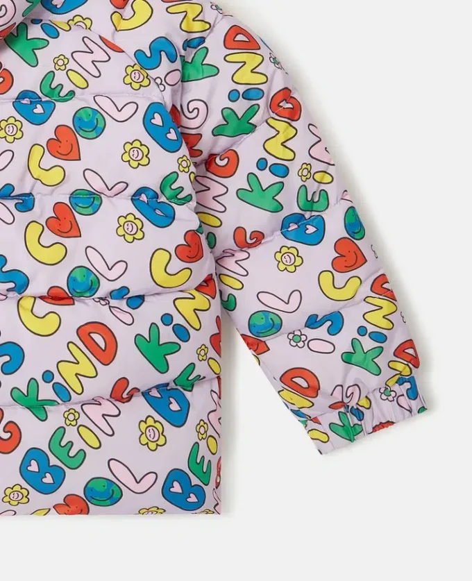Imperméable Earth Friends avec imprimé texte Imperméable Earth Friends avec imprimé texte