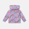 Imperméable à imprimé arc-en-ciel et rollers Imperméable à imprimé arc-en-ciel et rollers
