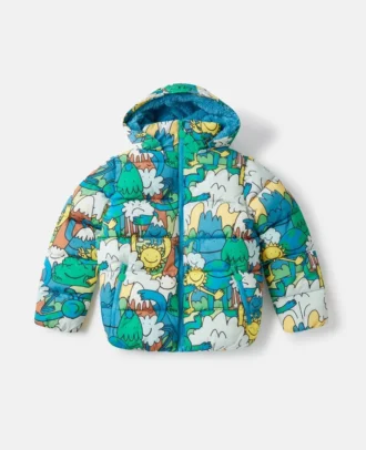 Imperméable imprimé Earth Friends