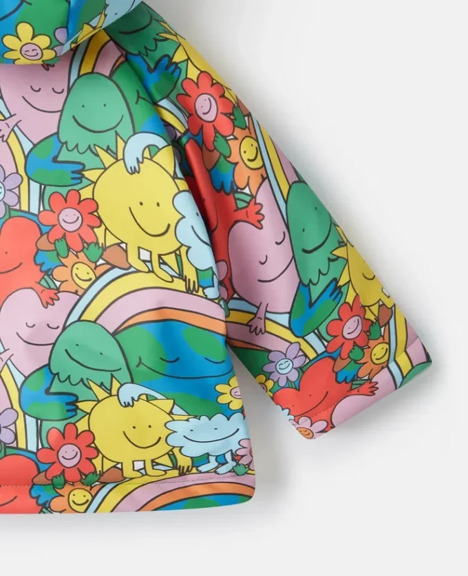 Imperméable imprimé Earth Friends Imperméable imprimé Earth Friends