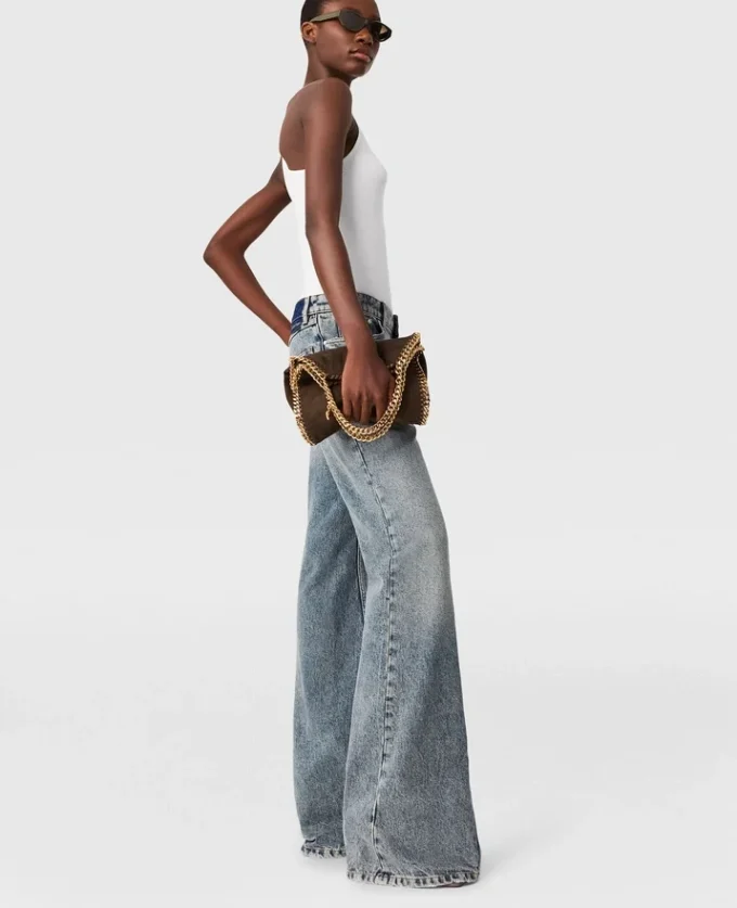 Jean bootcut délavé vintage Jean bootcut délavé vintage