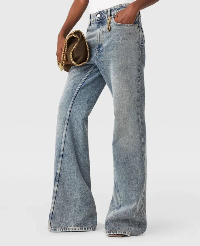 Jean bootcut délavé vintage Jean bootcut délavé vintage