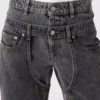 Jean à double ceinture Jean à double ceinture