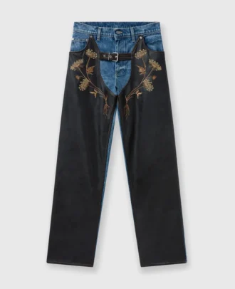 Jean droit brodé Chaps