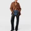 Jean droit brodé Chaps Jean droit brodé Chaps