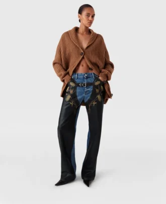 Jean droit brodé Chaps