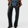 Jean droit brodé Chaps Jean droit brodé Chaps