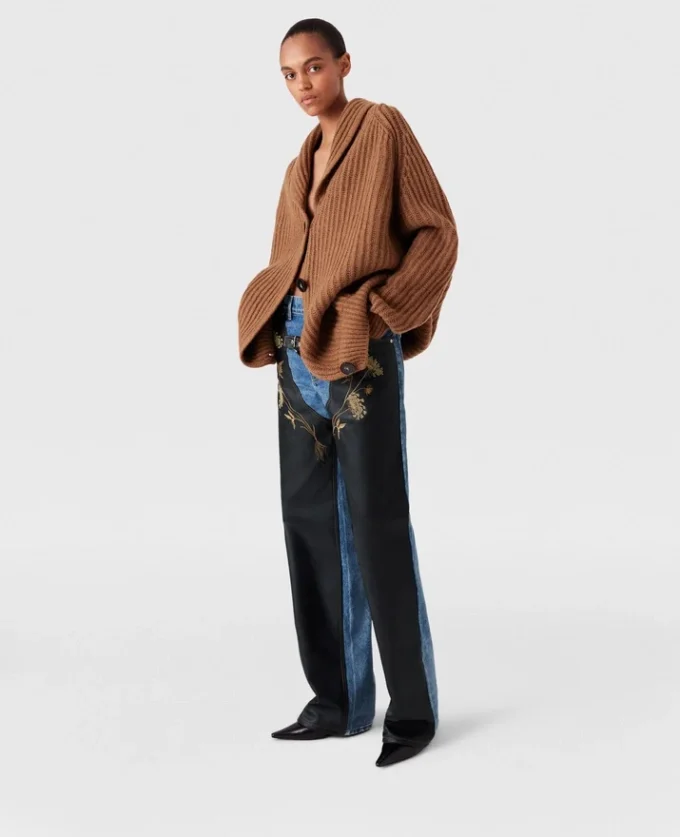 Jean droit brodé Chaps Jean droit brodé Chaps