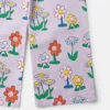 Jean droit à imprimé floral Jean droit à imprimé floral
