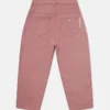 Jean en denim brodé de colombes
