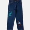 Jean en denim Earth Friends Graphic Jean en denim Earth Friends Graphic