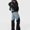 Jean en denim à empiècements patchwork Jean en denim à empiècements patchwork