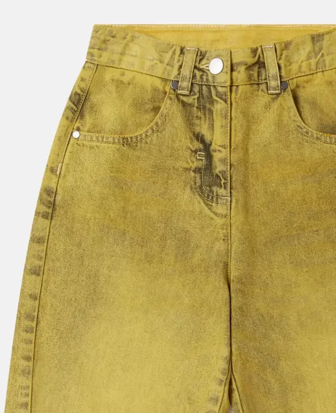 Jean en denim à motif Bob l&rsquo;éponge