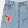 Jean en denim à motif Bob l&rsquo;éponge
