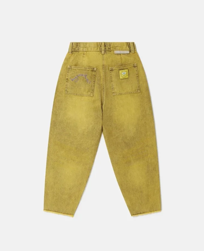 Jean en denim à motif Bob l&rsquo;éponge