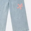 Jean en denim à motif Bob l&rsquo;éponge