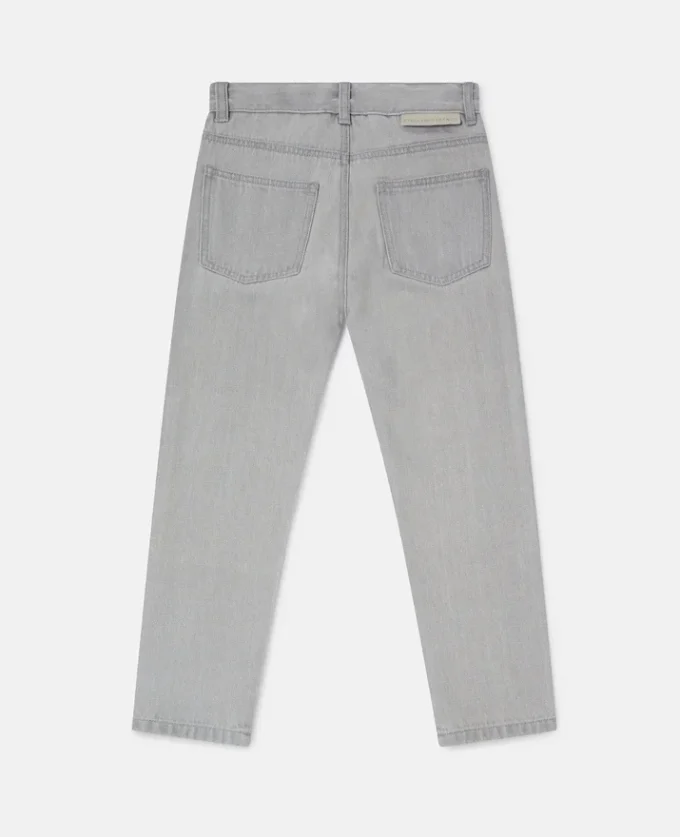Jean en denim à motif écureuil Jean en denim à motif écureuil