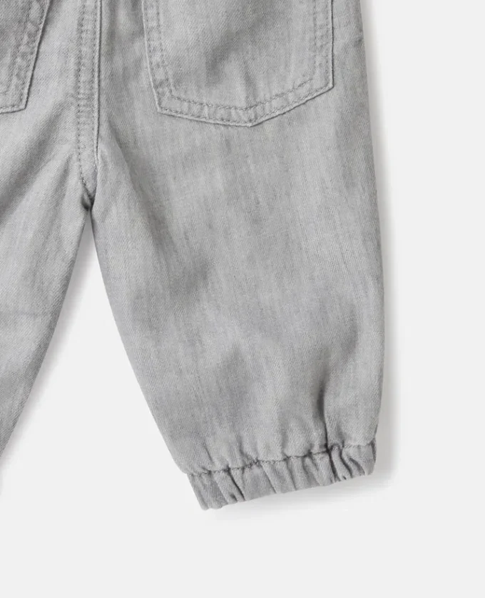 Jean en denim à motif écureuil Jean en denim à motif écureuil